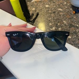 Ray-ban polarized wayfarers, had for a while but have only worn them a few times